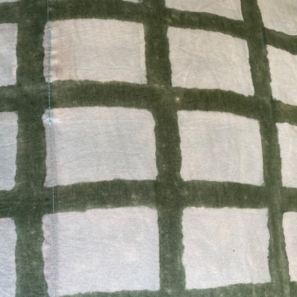 Anthropologie  Block Printed Euro Sham - Picture 6 of 6
